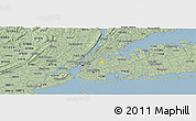 Savanna Style Panoramic Map of ZIP code 11377