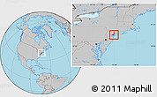Gray Location Map of ZIP code 11379