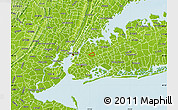 Physical Map of ZIP code 11379