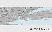 Gray Panoramic Map of ZIP code 11379
