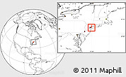 Blank Location Map of ZIP code 11416