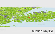 Physical Panoramic Map of ZIP code 11426