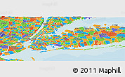 Political Panoramic Map of ZIP code 11426