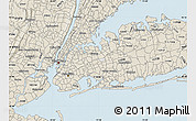 Classic Style Map of ZIP code 11427
