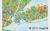 Political Map of ZIP code 11427