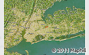 Satellite Map of ZIP code 11427