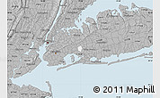Gray Map of ZIP code 11434