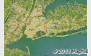Satellite Map of ZIP code 11434