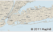 Classic Style 3D Map of ZIP code 11501