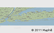 Savanna Style Panoramic Map of ZIP code 11501