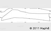 Blank Simple Map of ZIP code 11509, no labels