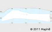 Silver Style Simple Map of ZIP code 11509