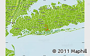 Physical Map of ZIP code 11566