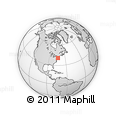 Outline Map of ZIP Code 11575