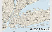 Classic Style Map of ZIP code 11576