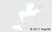 Silver Style Simple Map of ZIP code 11576