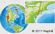 Physical Location Map of ZIP code 11581