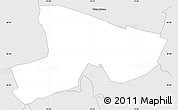 Silver Style Simple Map of ZIP code 11581