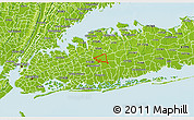 Physical 3D Map of ZIP code 11590
