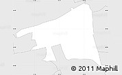 Silver Style Simple Map of ZIP code 11590
