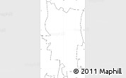 Blank Simple Map of ZIP code 11714, no labels