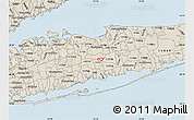Classic Style Map of ZIP code 11749