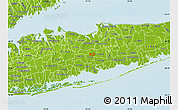 Physical Map of ZIP code 11749