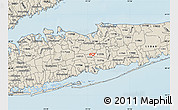 Shaded Relief Map of ZIP code 11749