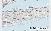 Silver Style Map of ZIP code 11749
