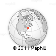 Outline Map of ZIP Code 11749