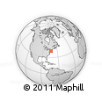 Outline Map of ZIP Code 11783