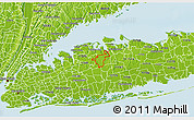 Physical 3D Map of ZIP code 11791