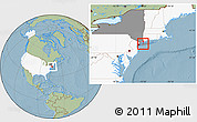 Savanna Style Location Map of ZIP code 11791, highlighted country, highlighted state, hill shading