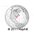 Outline Map of ZIP Code 11791
