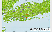 Physical Map of ZIP code 11793