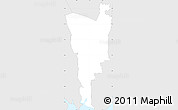 Silver Style Simple Map of ZIP code 11793