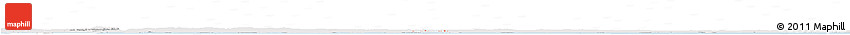 Silver Style Horizon Map of ZIP Code 11801, single color outside