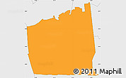 Political Simple Map of ZIP code 11801, single color outside, borders and labels
