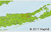 Physical 3D Map of ZIP code 11933