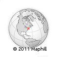 Outline Map of ZIP Code 11933