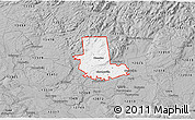 Gray 3D Map of ZIP code 12078