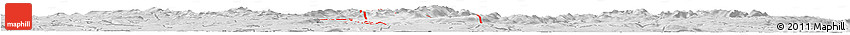 Silver Style Horizon Map of ZIP Code 12078