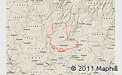 Shaded Relief Map of ZIP code 12078