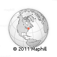 Outline Map of ZIP Code 12078