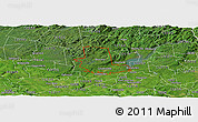 Satellite Panoramic Map of ZIP code 12078