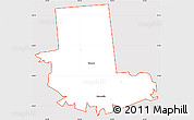 Classic Style Simple Map of ZIP code 12078, cropped outside