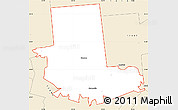 Classic Style Simple Map of ZIP code 12078