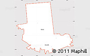 Silver Style Simple Map of ZIP code 12078, cropped outside