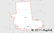 Silver Style Simple Map of ZIP code 12078