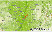 Physical 3D Map of ZIP code 12144